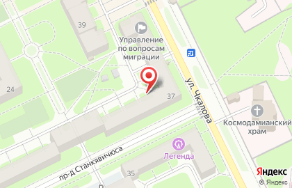 УФМС, Отдел Управления Федеральной миграционной службы России по Московской области в г. Жуковском на карте