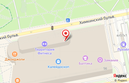 Салон оптики Очкарик в Москве на карте