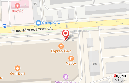Ресторан быстрого питания Subway на Ново-Московской улице на карте