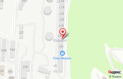 Мотоклуб Free Motion на карте