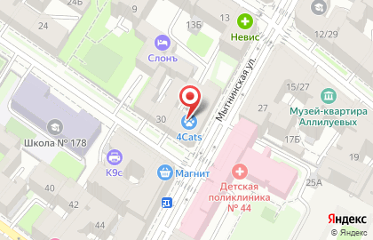 4Cats на Мытнинской улице на карте