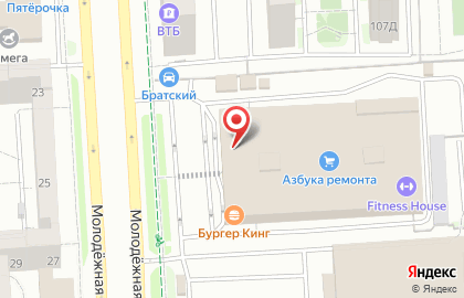 Торговая компания Май на Молодёжной улице на карте
