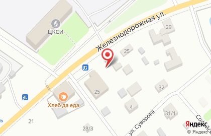 Мебельный магазин Дом мебели на Железнодорожной улице на карте