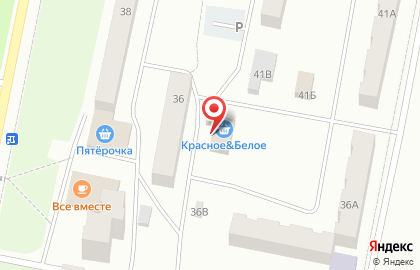 Магазин Красное & Белое в Москве на карте