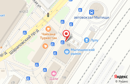 Колбасная лавка Останкино в Шараповском проезде на карте
