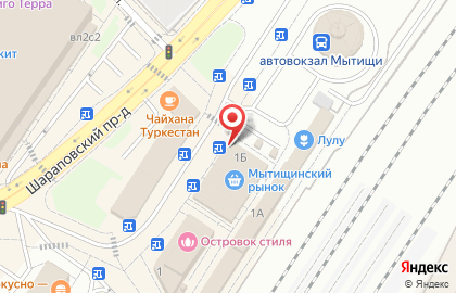 Магазин овощей и фруктов в Москве на карте