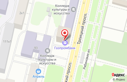 Газпромбанк в Архангельске на карте
