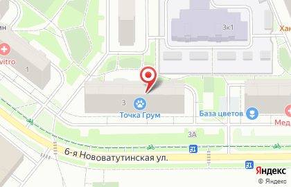 Новые Ватутинки Центральный микрорайон, ООО Инвесттраст на карте