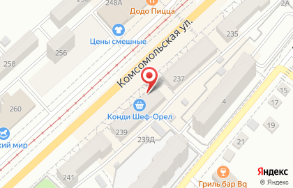 Салон-парикмахерская Ника в Заводском районе на карте