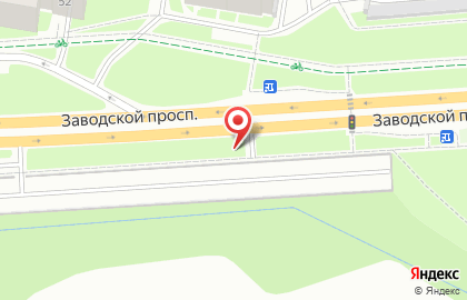 Автостоянка на Заводском проспекте, 56а на карте