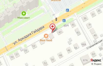 Best food в Автозаводском районе на карте