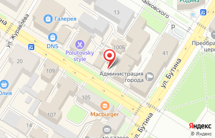 Магазин эротических товаров Он и Она в Чите на карте