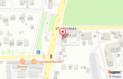 Магазин разливного пива Пивотека на улице Чапаева на карте