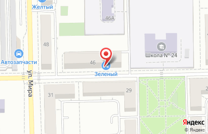 Магазин автозапчастей на улице Байкальская на карте