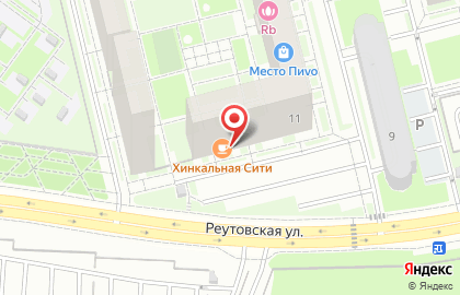 Детский развивающий центр Сёма на Реутовской улице на карте