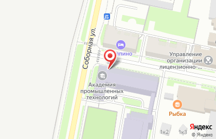 Ленинградский государственный университет им. А.С. Пушкина в Санкт-Петербурге на карте