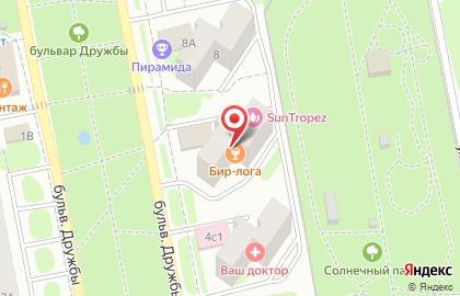 Магазин тканей в Белгороде на карте