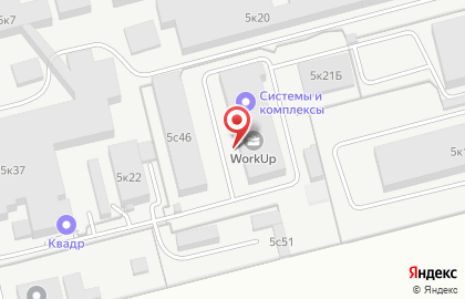 Производственный цех Кухниспаркс в проезде Яблочкова на карте