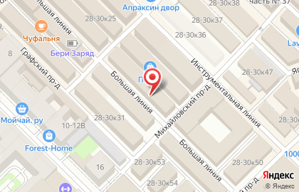Магазин канцелярских товаров в Санкт-Петербурге на карте