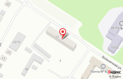 Гостиница в Чебоксарах на карте