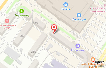 Магазин Феникс в Советском районе на карте