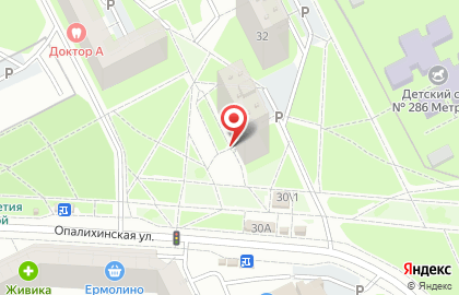 Парикмахерская Час-Пик в Верх-Исетском районе на карте