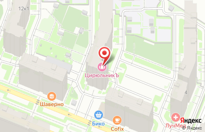 Частный детский сад mimi DOM на бульваре Менделеева на карте