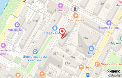 Магазин тканей Kant на карте