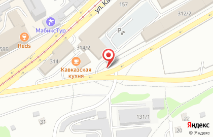 Автостоянка в Барнауле на карте