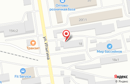 Торгово-производственная компания Торгово-производственная компания на улице Итыгина на карте