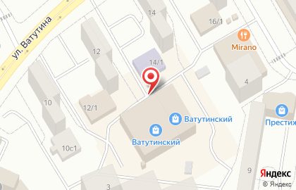 Салон-парикмахерская Яна в Тюмени на карте
