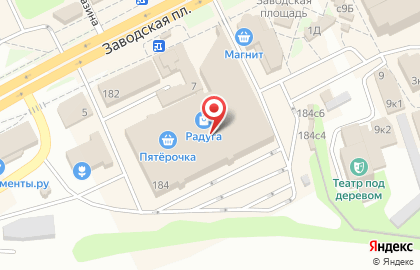 Торговый центр Радуга в Правобережном районе на карте