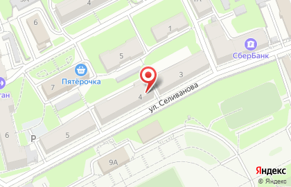 Новокузнецкая Фанерная Компания на улице Селиванова на карте