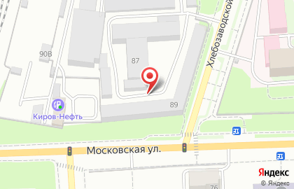 Станция скорой медицинской помощи г. Кирова на карте