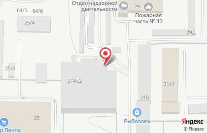 СТО Виктория в Комсомольском районе на карте