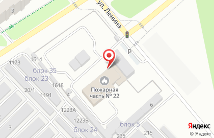 Специальное управление ФПС №22 МЧС России на карте