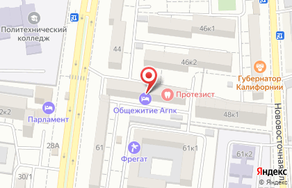 Протезист в Астрахани на карте