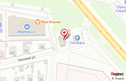 Торговая компания Бомб-Фактори на Автозаводском шоссе на карте