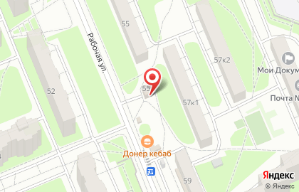 Магазин продуктов в Москве на карте
