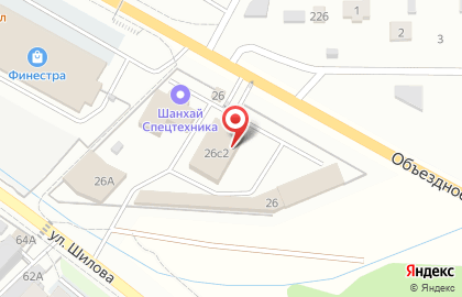 Дискаунтер Наш на Объездном шоссе на карте