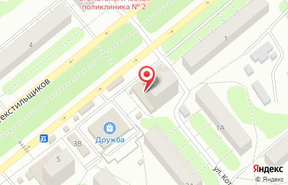 Банкомат на проспекте Текстильщиков на карте