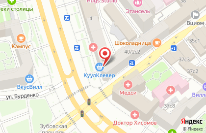 Центр глазной хирургии на карте