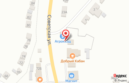 Магазин разливных напитков Моршанский купец на Советской улице на карте