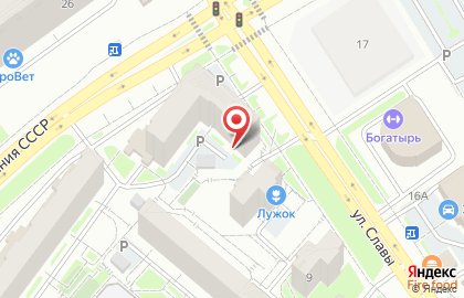 Велнес-центр Tonus room в Советском районе на карте