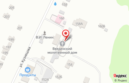 Введенский молитвенный дом на карте