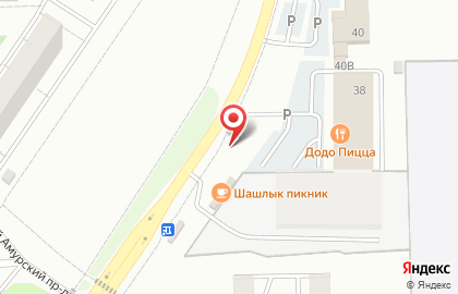 Киоск по продаже табачных изделий на 21-ой Амурской улице на карте