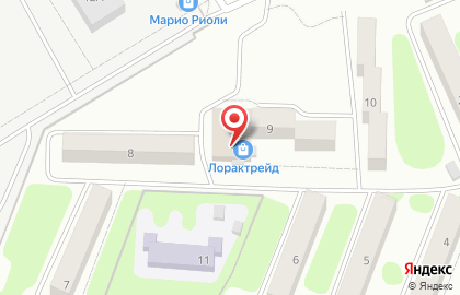 Магазин посуды, ИП Кострыкин И.И. на карте