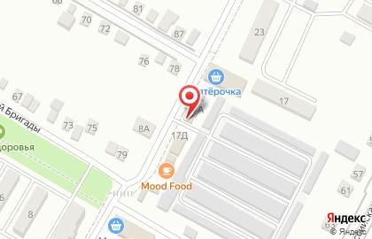 Продуктовый магазин Самур на Красной улице на карте