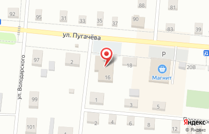 Аптека Планета Здоровья в Осе, на улице Пугачёва, 16 на карте