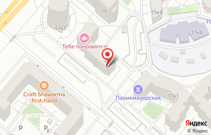 Магазин профессиональной косметики BeautyMag на проспекте Комарова на карте